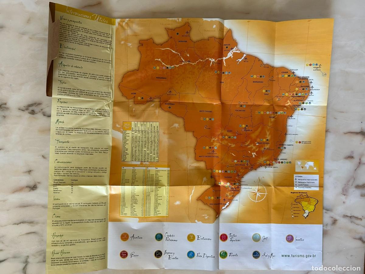 Mapas contempor&aacute;neos: MAPA TUR&Iacute;STICO DEL BRASIL - VERSI&Oacute;N EN ESPA&Ntilde;OL - Foto 2