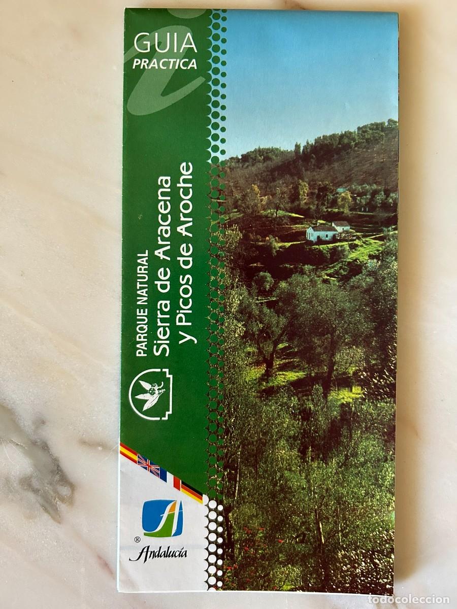 Mapas contempor&aacute;neos: MAPA GUIA PARQUE NATURAL SIERRA DE ARACENA Y PICOS DE AROCHE c. 1997
