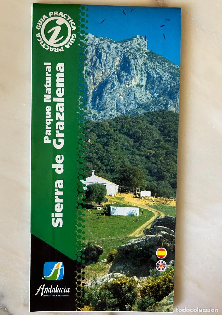 Mapas contempor&aacute;neos: MAPA GUIA PARQUE NATURAL SIERRA DE GRAZALEMA c. 1998