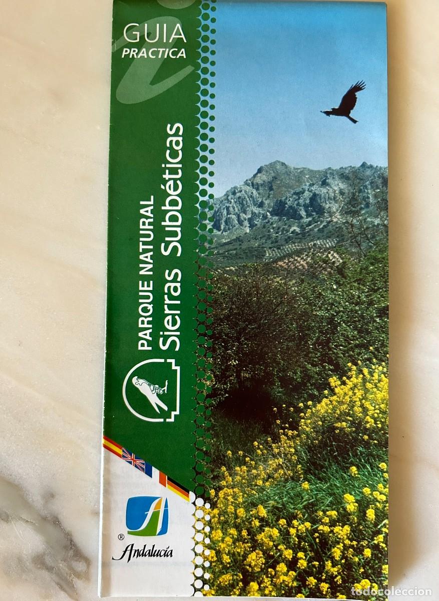 Mapas contempor&aacute;neos: MAPA GUIA PARQUE NATURAL SIERRAS SUBB&Eacute;TICAS c. 1997
