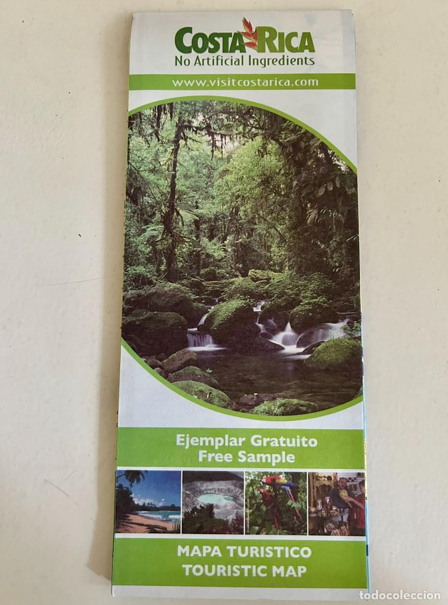 Mapas contempor&aacute;neos: COSTA RICA - MAPA TUR&Iacute;STICO - TOURISTIC MAP - 2005