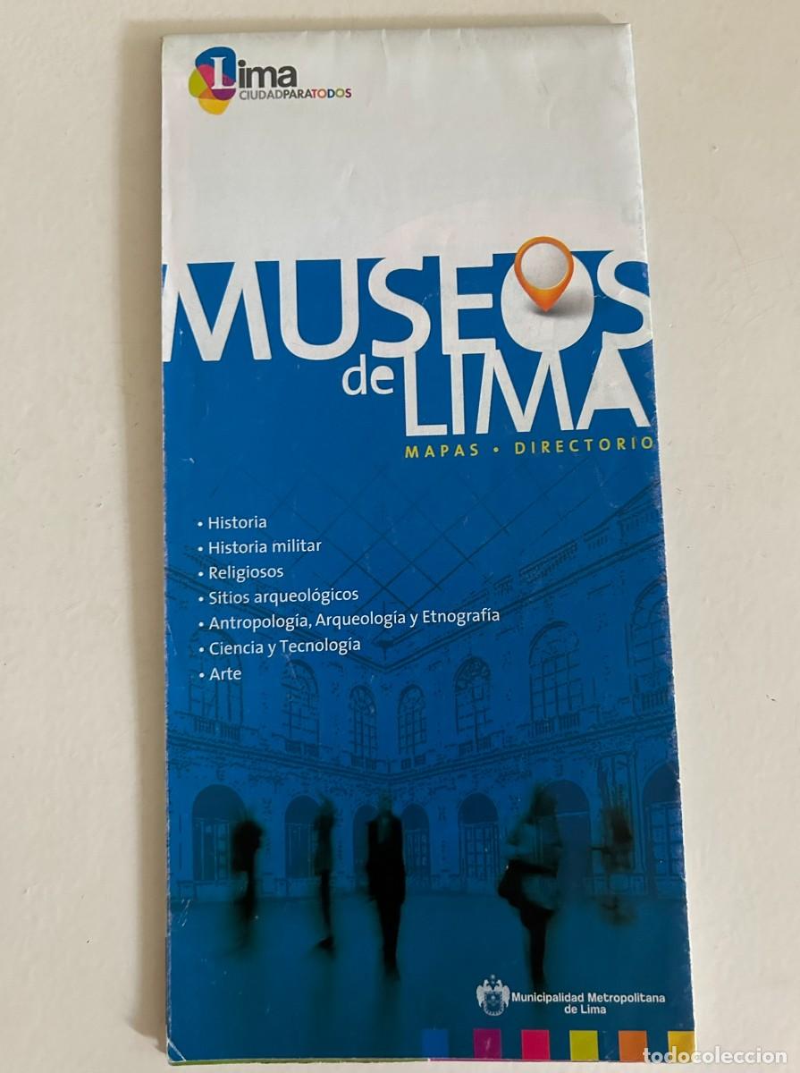 Mapas contempor&aacute;neos: MUSEOS DE LIMA - MAPAS - DIRECTORIO - MAPA CENTRO HIST&Oacute;RICO Y LIMA METROLITANA - PER&Uacute; 2012