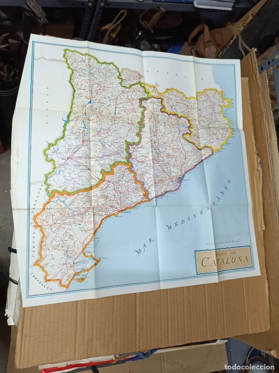 Mapas contempor&aacute;neos: ANTIGUO MAPA DE CATALU&Ntilde;A, CATALUNYA, PROVINCIAS -P10
