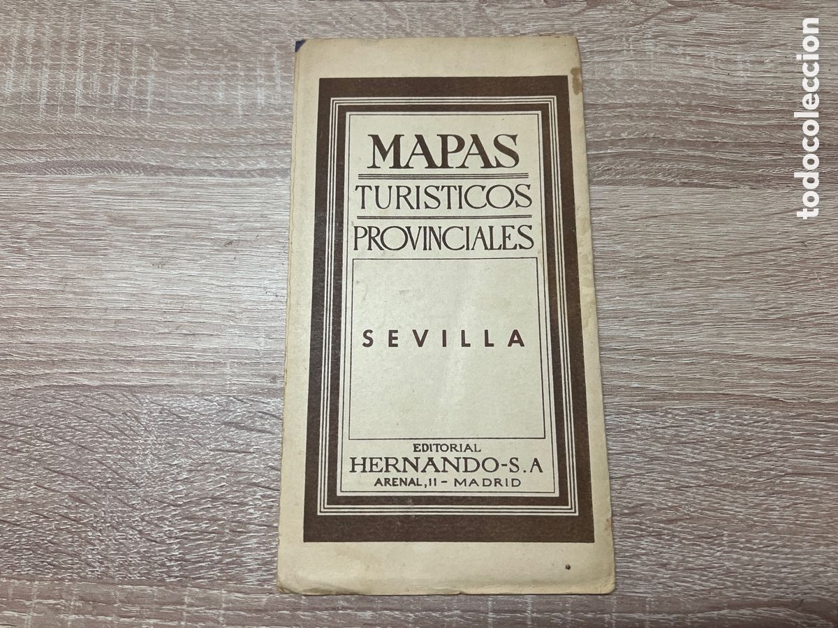 Mapas contempor&aacute;neos: MAPA SEVILLA - MAPAS TURISTICOS PROVINCIALES EDITORIAL HERNANDO - Foto 1