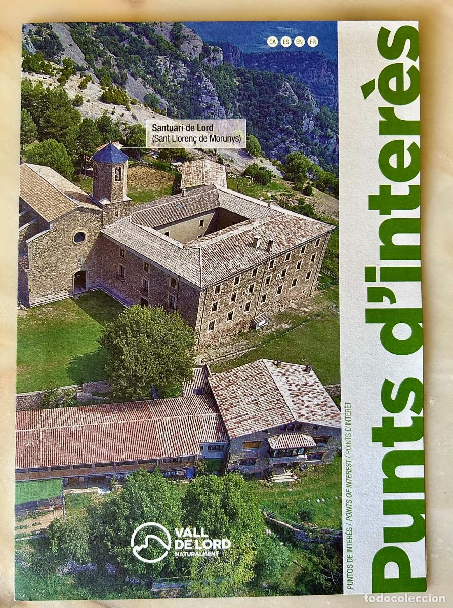 Mapas contempor&aacute;neos: MAPA DE LA VALL DE LORD - SOLSON&Egrave;S - PUNTS D' INTER&Egrave;S - 2022