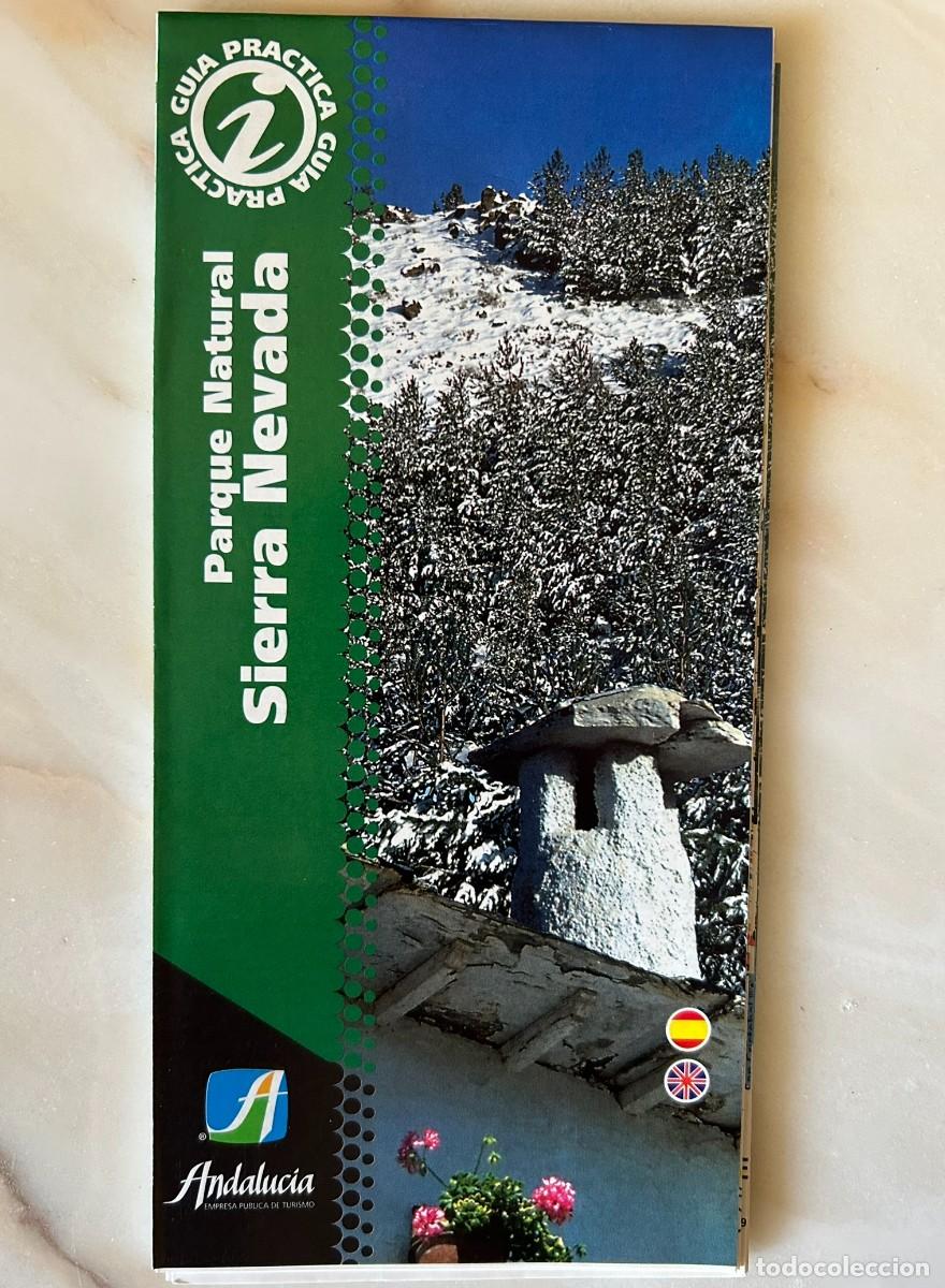 Mapas contempor&aacute;neos: MAPA GU&Iacute;A PARQUE NATURAL SIERRA NEVADA - ANDALUC&Iacute;A + DATOS PR&Aacute;CTICOS - 1995