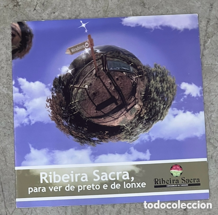 Mapas contempor&aacute;neos: Mapa. Ribeira Sacra. Ourense. Xunta de Galicia.