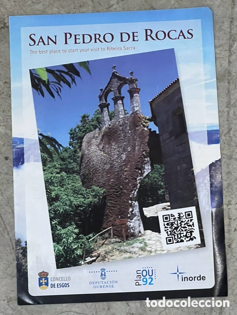 Mapas contempor&aacute;neos: Mapa. SAN Pedro de Rocas. Ourense.