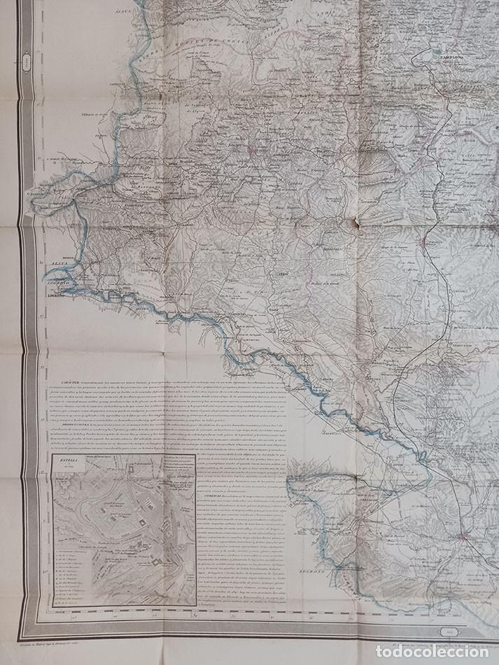 Mapas contempor&aacute;neos: Mapa de la Provincia de Navarra de 1861 - Foto 2