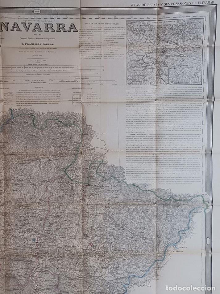 Mapas contempor&aacute;neos: Mapa de la Provincia de Navarra de 1861 - Foto 3