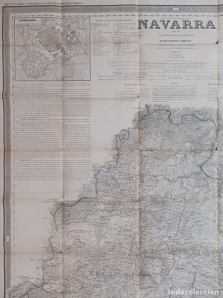 Mapas contempor&aacute;neos: Mapa de la Provincia de Navarra de 1861 - Foto 4