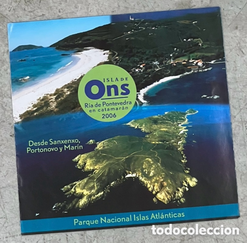 Mapas contempor&aacute;neos: Mapa. Isla de Ons. Parque Nacional Islas Atlanticas. Pontevedra. 2006.