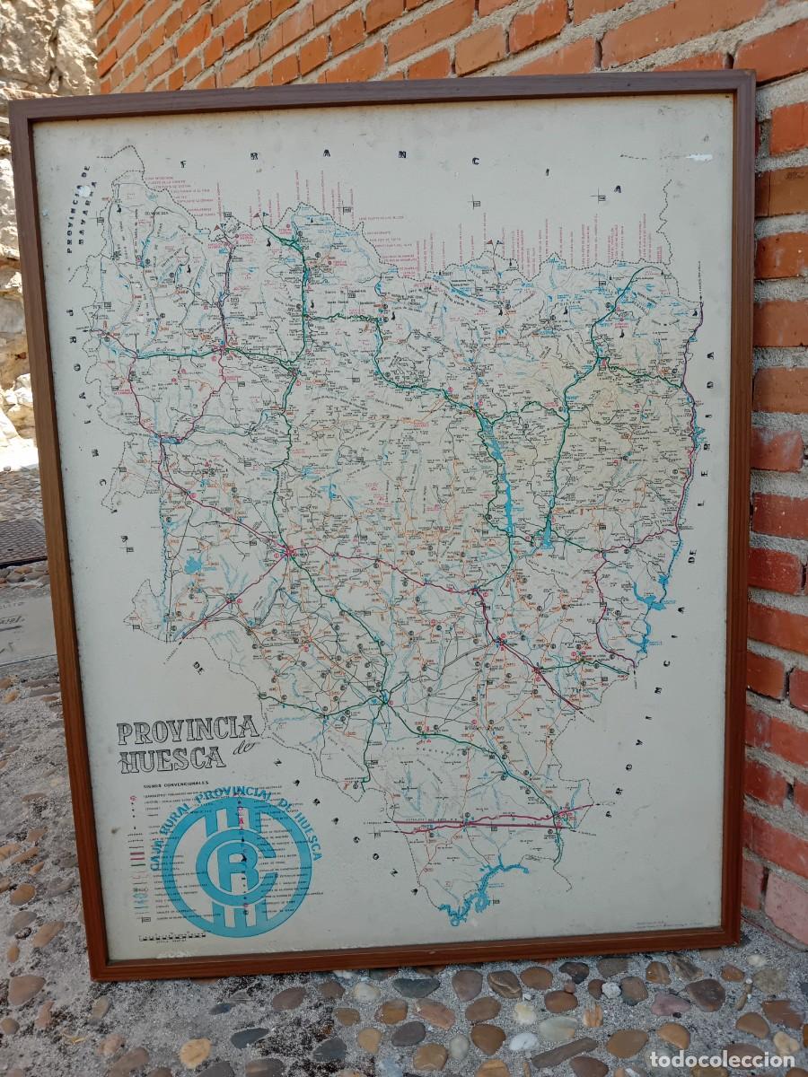 Mapas contempor&aacute;neos: Provincia de Huesca, siglo XX, caja provincial de Huesca