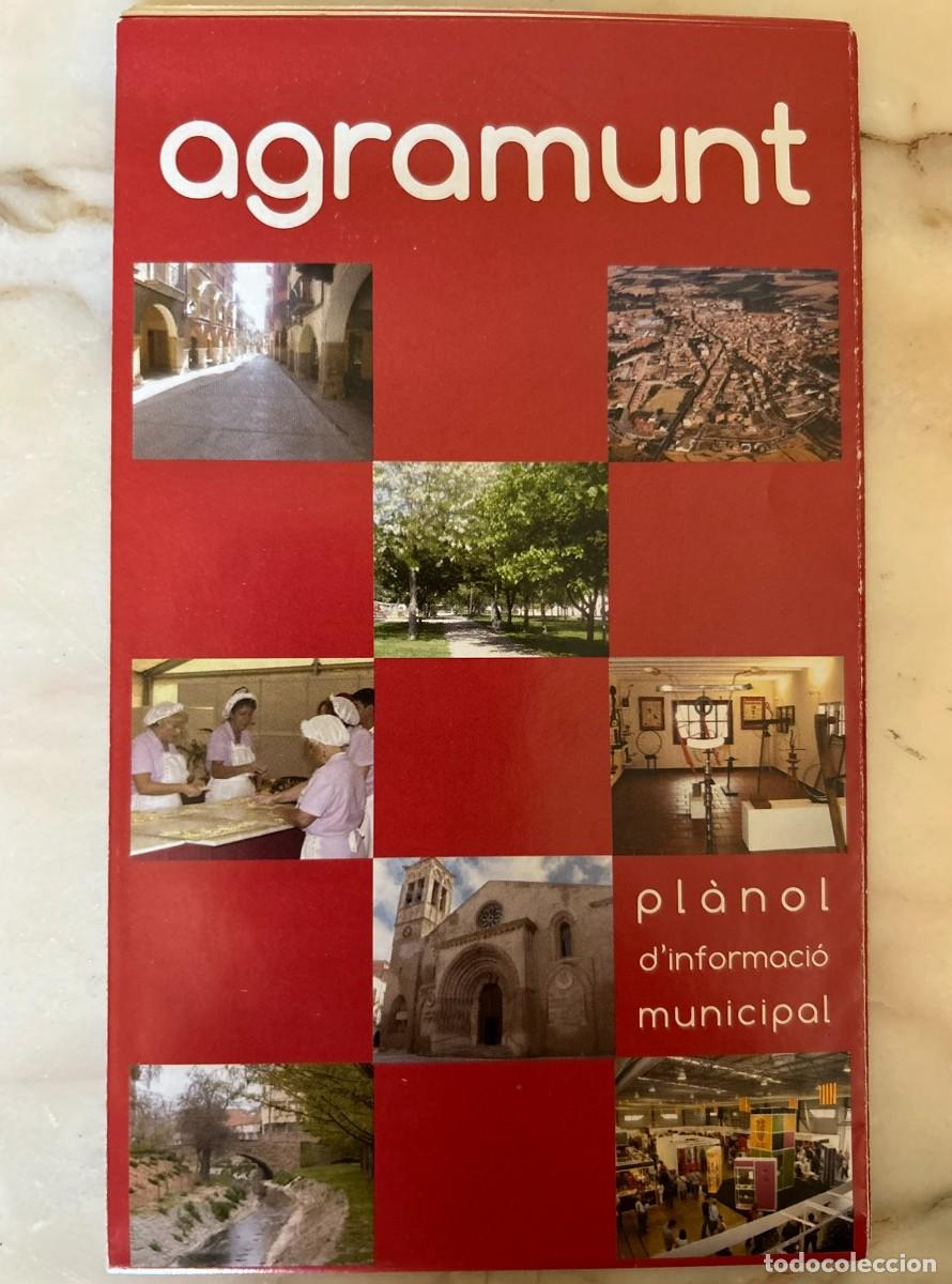 Mapas contempor&aacute;neos: AGRAMUNT - URGELL - PL&Agrave;NOL D' INFORMACI&Oacute; MUNICIPAL