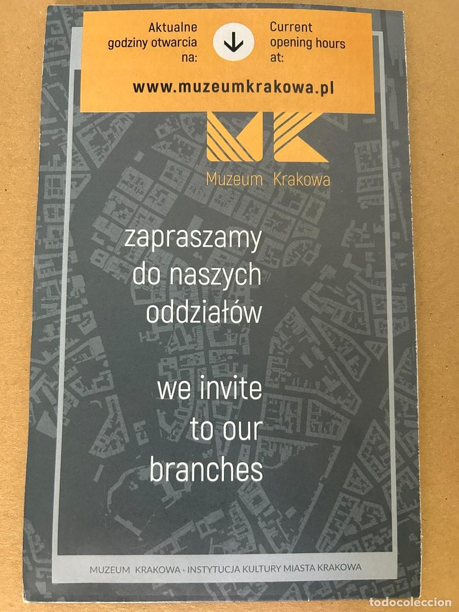 Mapas contempor&aacute;neos: KRAK&Oacute;W - MAPA KRAKOWA - CITY MAP - MUSEUM KRAKOWA - POLAND