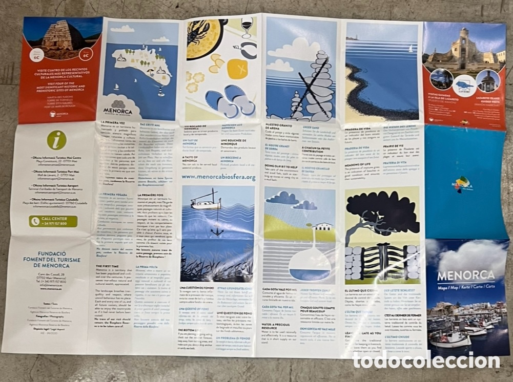 Mapas contempor&aacute;neos: Mapa. Menorca. Islas Baleares. 2020. - Foto 4