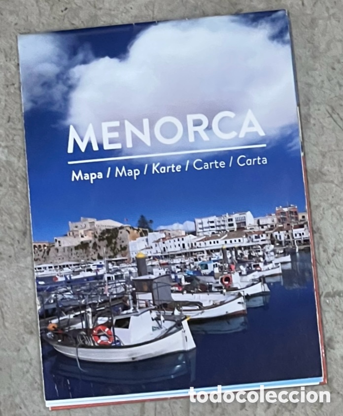 Mapas contempor&aacute;neos: Mapa. Menorca. Islas Baleares. 2020.