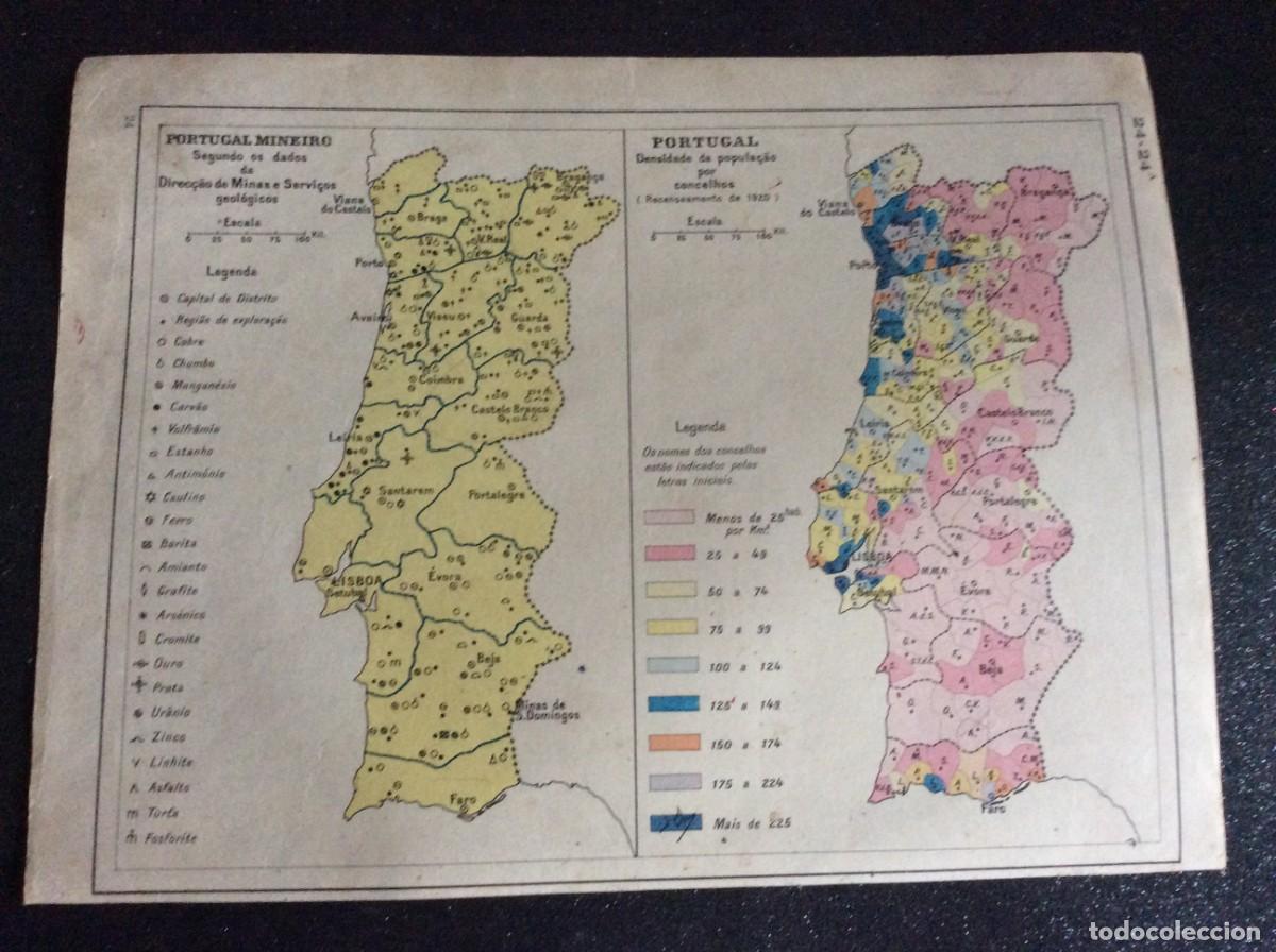 Mapas contempor&aacute;neos: Mapa do ano 1926. Frente e verso. Exempl. n.&ordm; 1. Ver descri&ccedil;&atilde;o