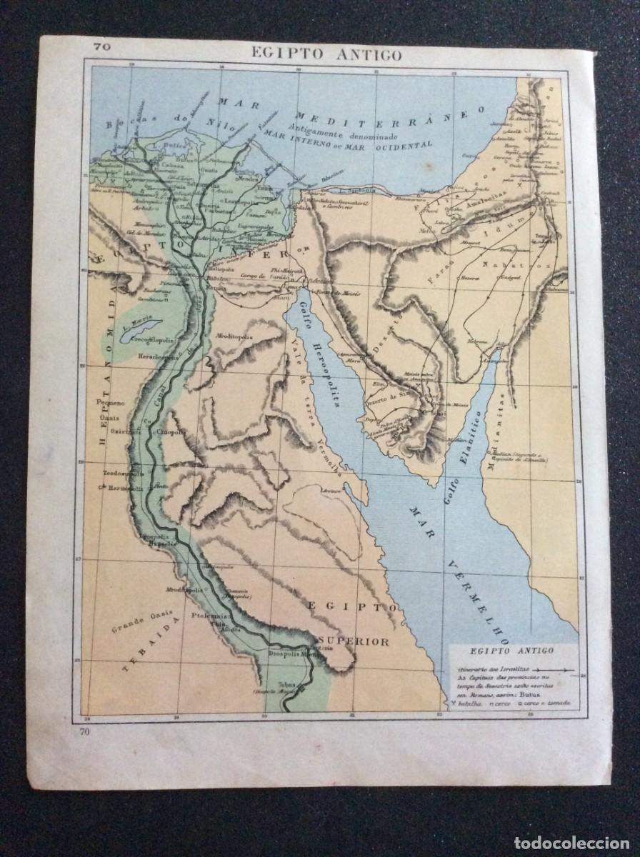Mapas contempor&aacute;neos: Mapa do ano 1926. Frente e verso. Exemplar n&ordm; 16. Ver descri&ccedil;&atilde;o. Sem desconto adicional. Escasso