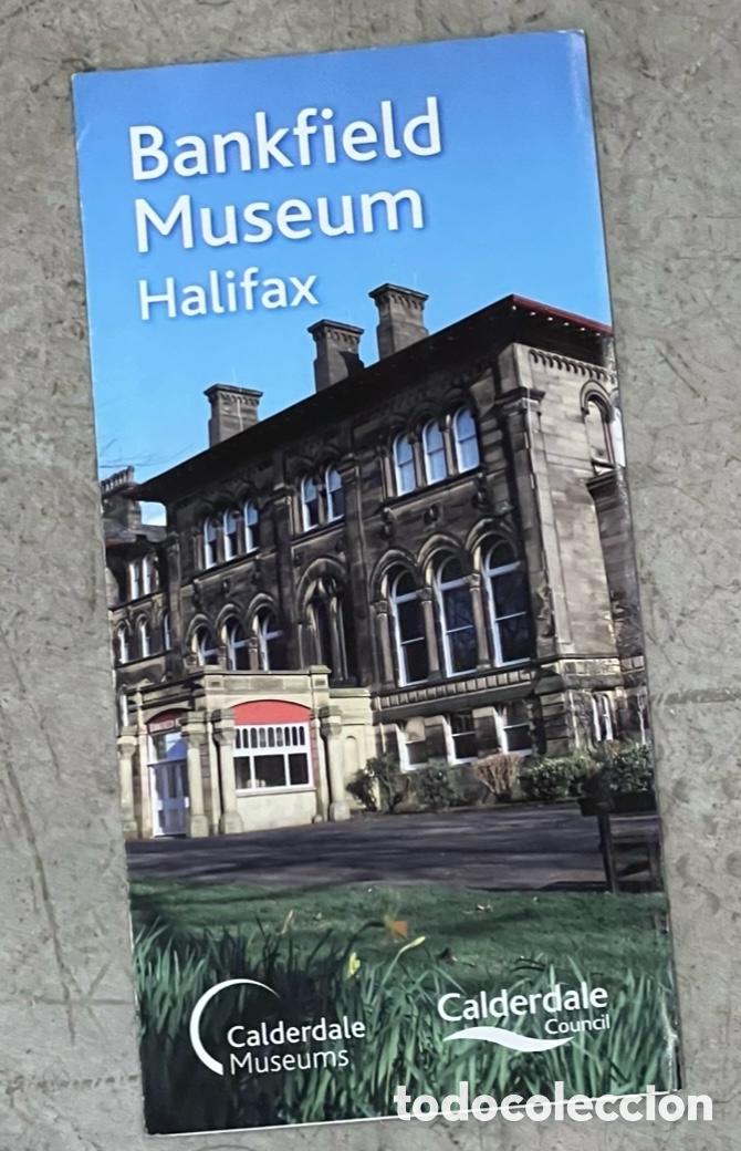 Mapas contempor&aacute;neos: Mapa. Bankfield Museum. HALIFAX. Cardeldale Council. UK.