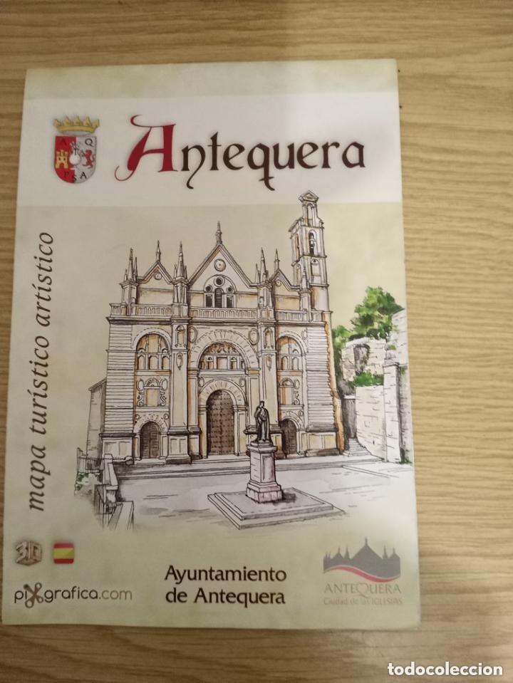 Mapas contempor&aacute;neos: MAPA TURISTICO ARTISTICO ANTEQUERA -VER FOTOS