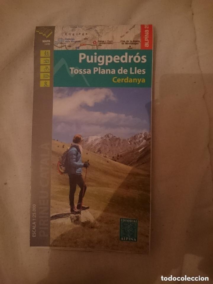 Mapas contempor&aacute;neos: MAPA PUIGPEDROS ---- TOSSA PLANA DE LLES - CERDANYA