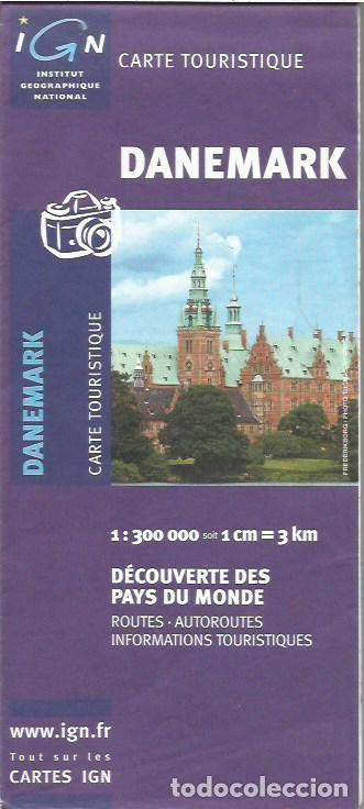 Mapas contempor&aacute;neos: CARTE TOURISTIQUE DANEMARK