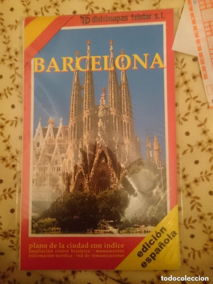 Mapas contempor&aacute;neos: MAPA BARCELONA EDICION DISTRIMAPAS TEISTAR