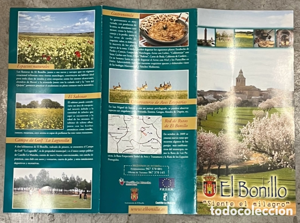 Mapas contempor&aacute;neos: Mapa. El Bonillo. Siente el Milagro. Albacete. - Foto 4