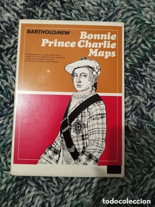 Mapas contempor&aacute;neos: MAPA EN INGLES ESCOCIA -- BONNIE PRINCE CHARLIE MAPS -- BARTHOLOMEW
