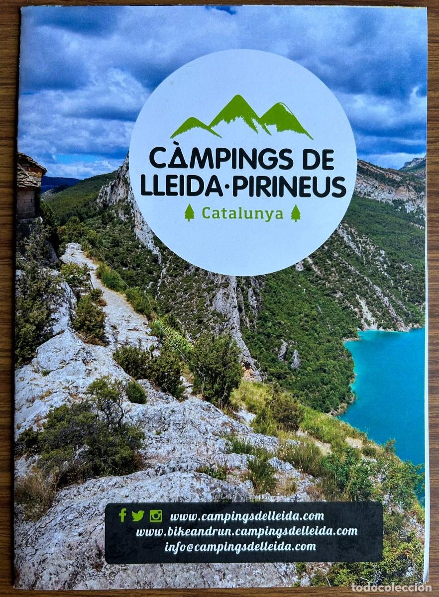Mapas contempor&aacute;neos: MAPA DE CAMPINGS DE LLEIDA - PIRINEUS - CATALUNYA