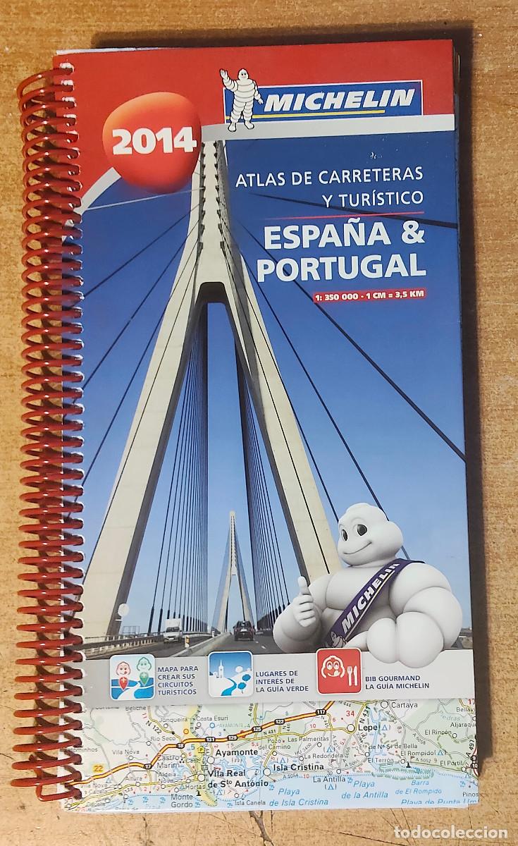 Mapas contempor&aacute;neos: ATLAS DE CARRETERAS Y TUR&Iacute;STICO ESPA&Ntilde;A & PORTUGAL 2014