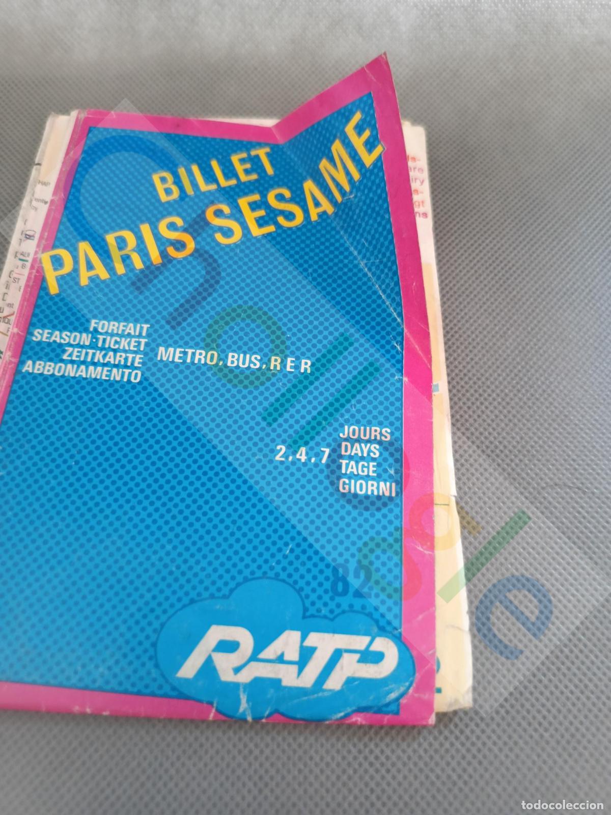 Mapas contempor&aacute;neos: Plano mapa PARIS sesame