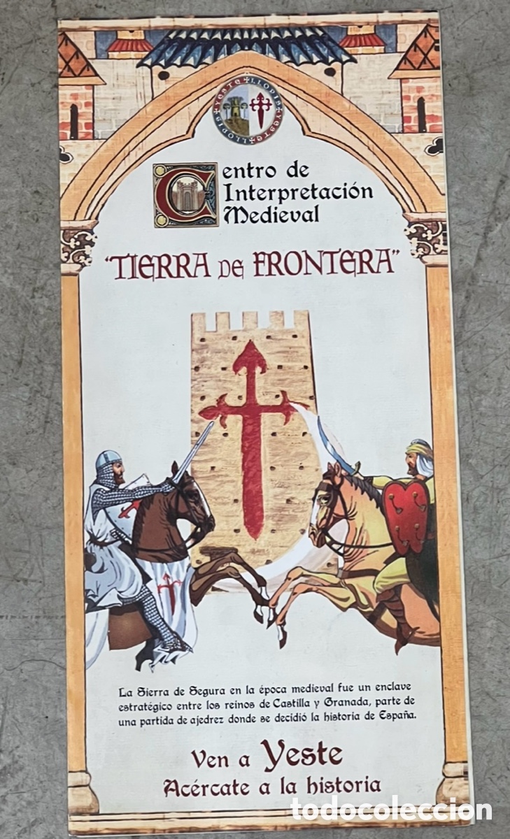 Mapas contempor&aacute;neos: Mapa. Yeste. Tierra de Frontera. Albacete.
