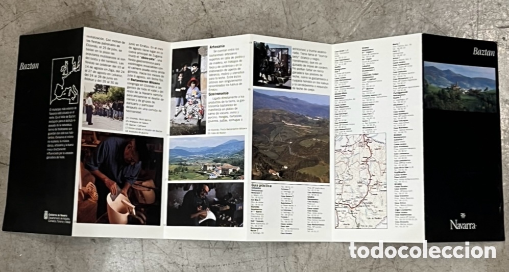 Mapas contempor&aacute;neos: Mapa. Bazt&aacute;n. Navarra. - Foto 4