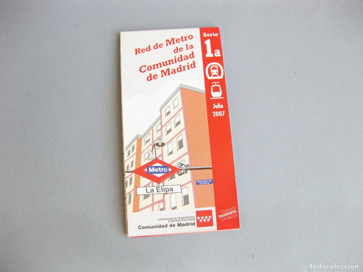 Mapas contempor&aacute;neos: PLANO DESPLEGABLE DE LOS TRANSPORTES DE MADRID. SERIE 3 - ABRIL 1995. CTM. CONSORCIO DE TRANSPORTES