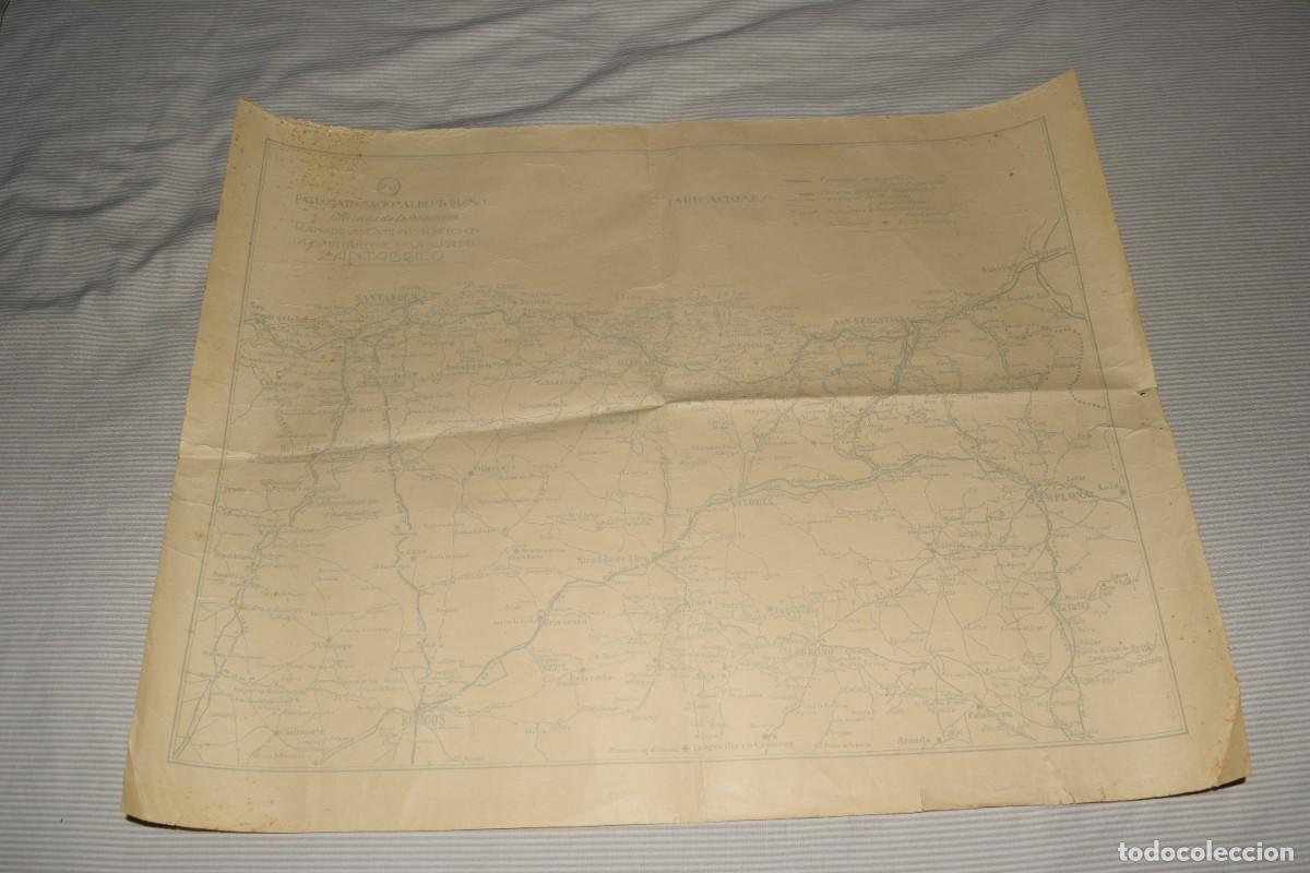 Mapas contempor&aacute;neos: Mapa/Plano, De las comunicaciones Del CANT&Aacute;BRICO - Patronato Nacional del Turismo, A&ntilde;os 30 / 40