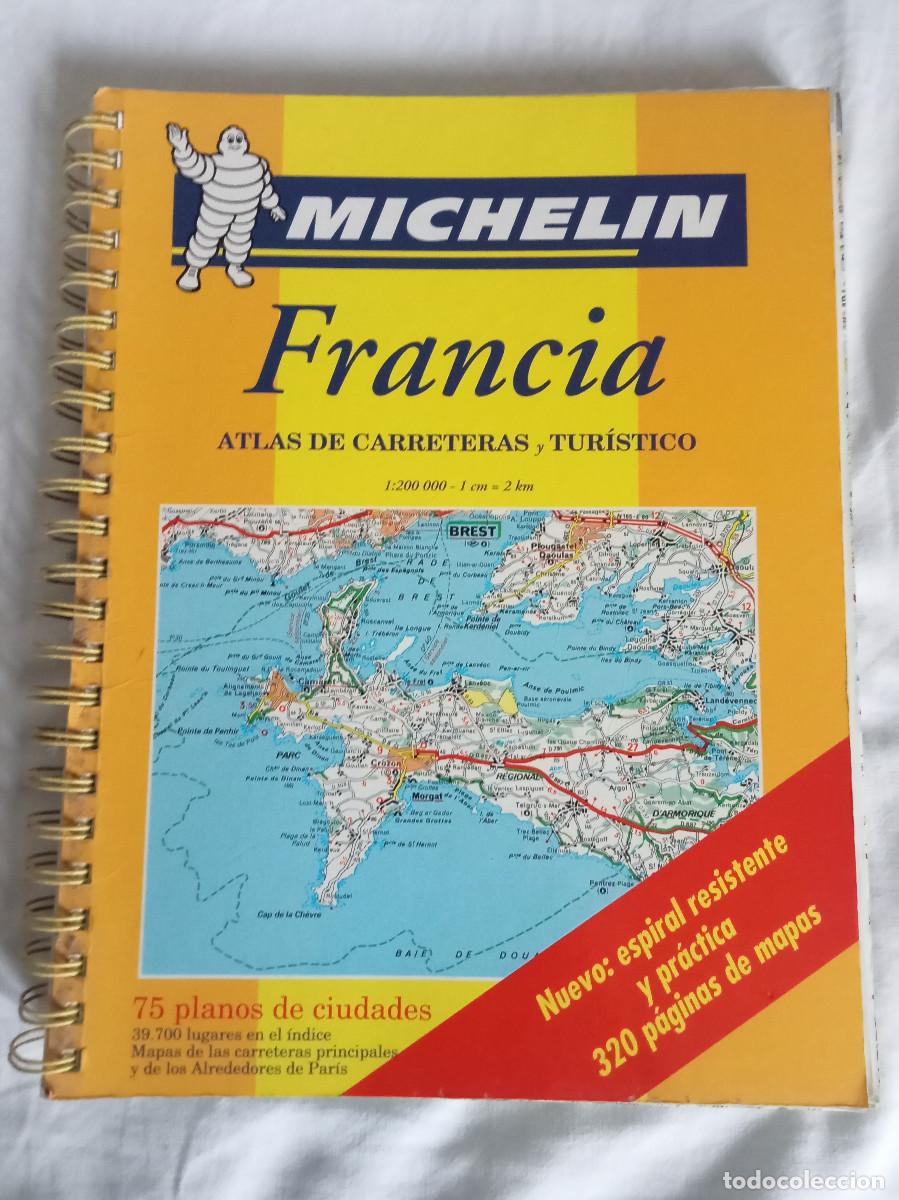 Mapas contempor&aacute;neos: Mapa de Carreteras Michelin 2003 &ndash; Atlas Anillas &ndash; Cartograf&iacute;a &ndash; Coleccionismo
