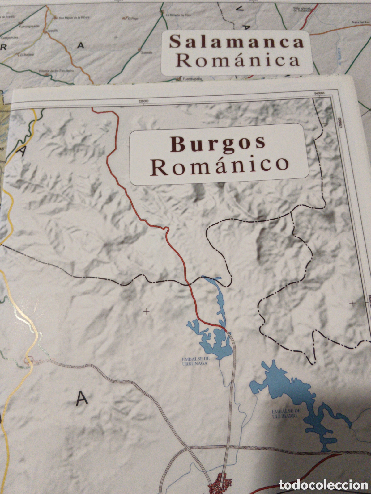 Mapas contempor&aacute;neos: Lote de Mapas gigantes