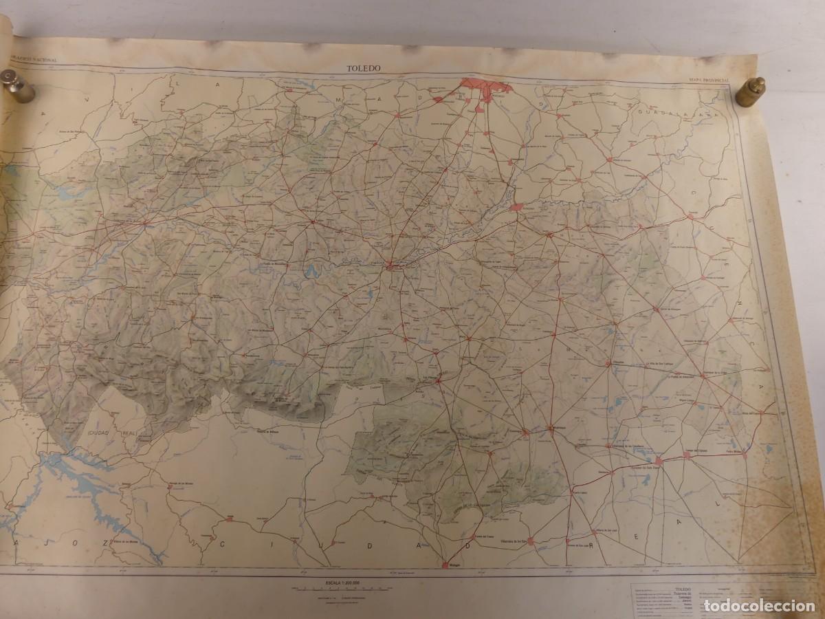 Mapas contempor&aacute;neos: MAPA DE TOLEDO A&Ntilde;O 1980