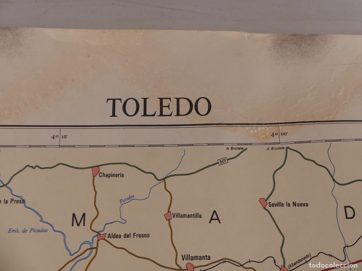 Mapas contempor&aacute;neos: MAPA DE TOLEDO A&Ntilde;O 1980 - Foto 3