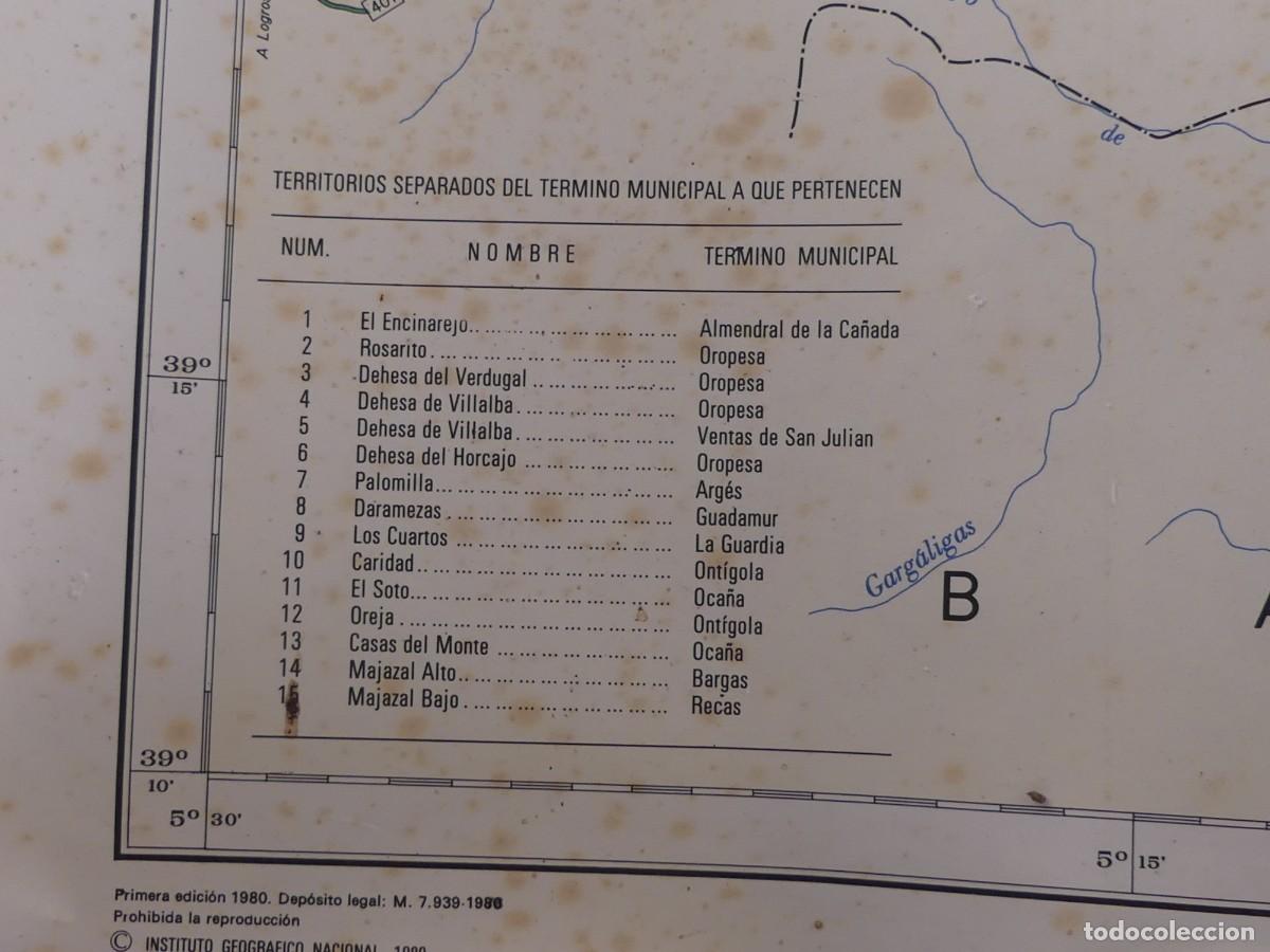 Mapas contempor&aacute;neos: MAPA DE TOLEDO A&Ntilde;O 1980 - Foto 8