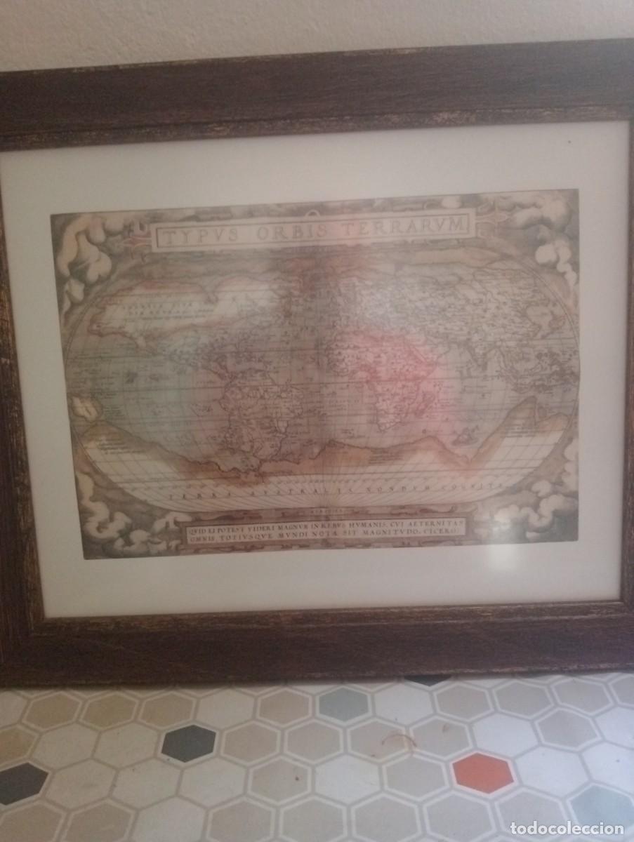 Mapas contempor&aacute;neos: Mapa del orbe terrestre THEATRUM ORBIS TERRARUM