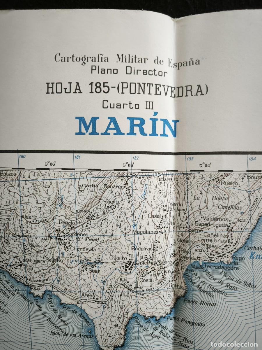Mappe contemporanee: Mapa Militar Antiguo De Mar&iacute;n (Pontevedra) &ndash; Cartograf&iacute;a De Espa&ntilde;a Para Enmarcar Y Coleccionar