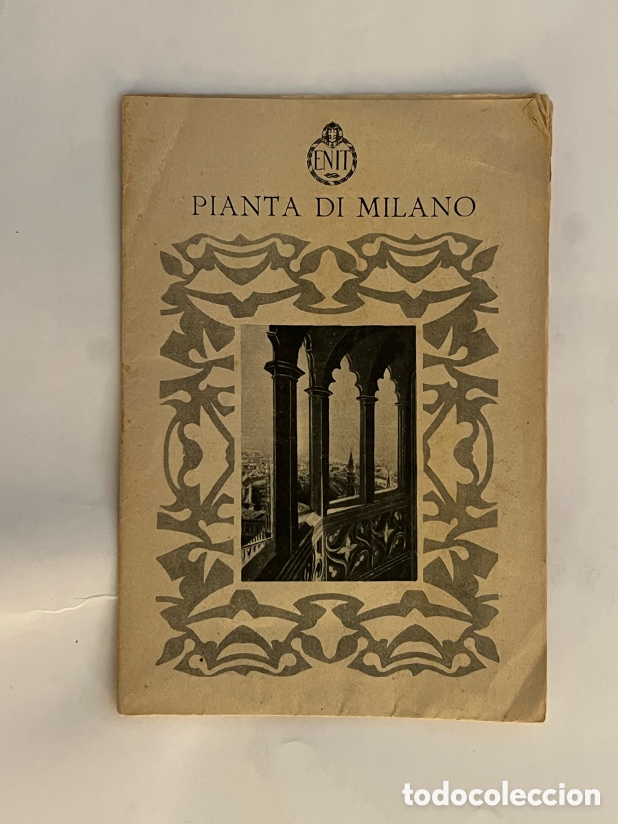Contemporary maps: MAPA DE MIL&Aacute;N. Pianta di Milano (h.1930?) Med&iacute;das: 32 x 44 cm.