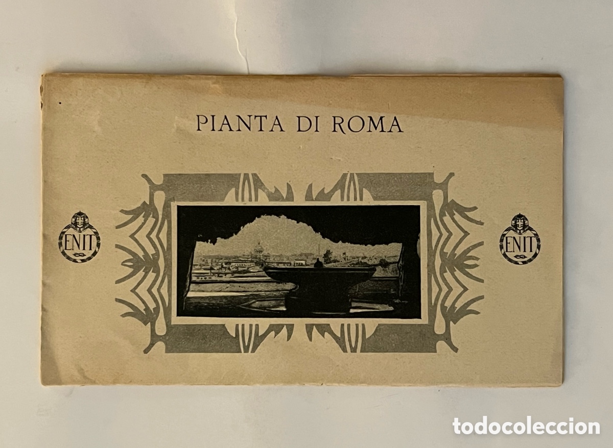Contemporary maps: MAPA DE ROMA. Pianta di Roma (h.1930?) Med&iacute;das: 32 x 44 cm.,