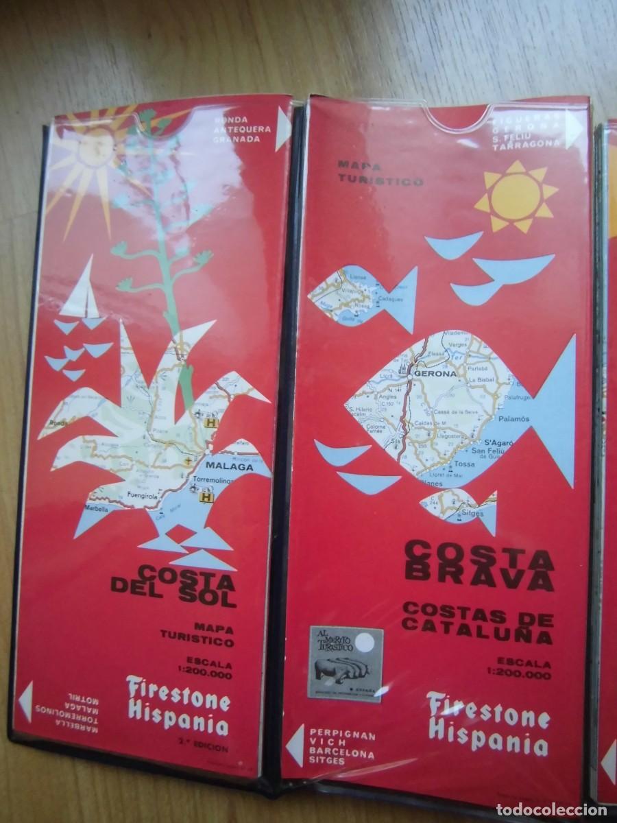 Mapas contempor&aacute;neos: MAPAS TUR&Iacute;STICOS FIRESTONE ESTUCHE CON DIEZ MAPAS - Foto 6