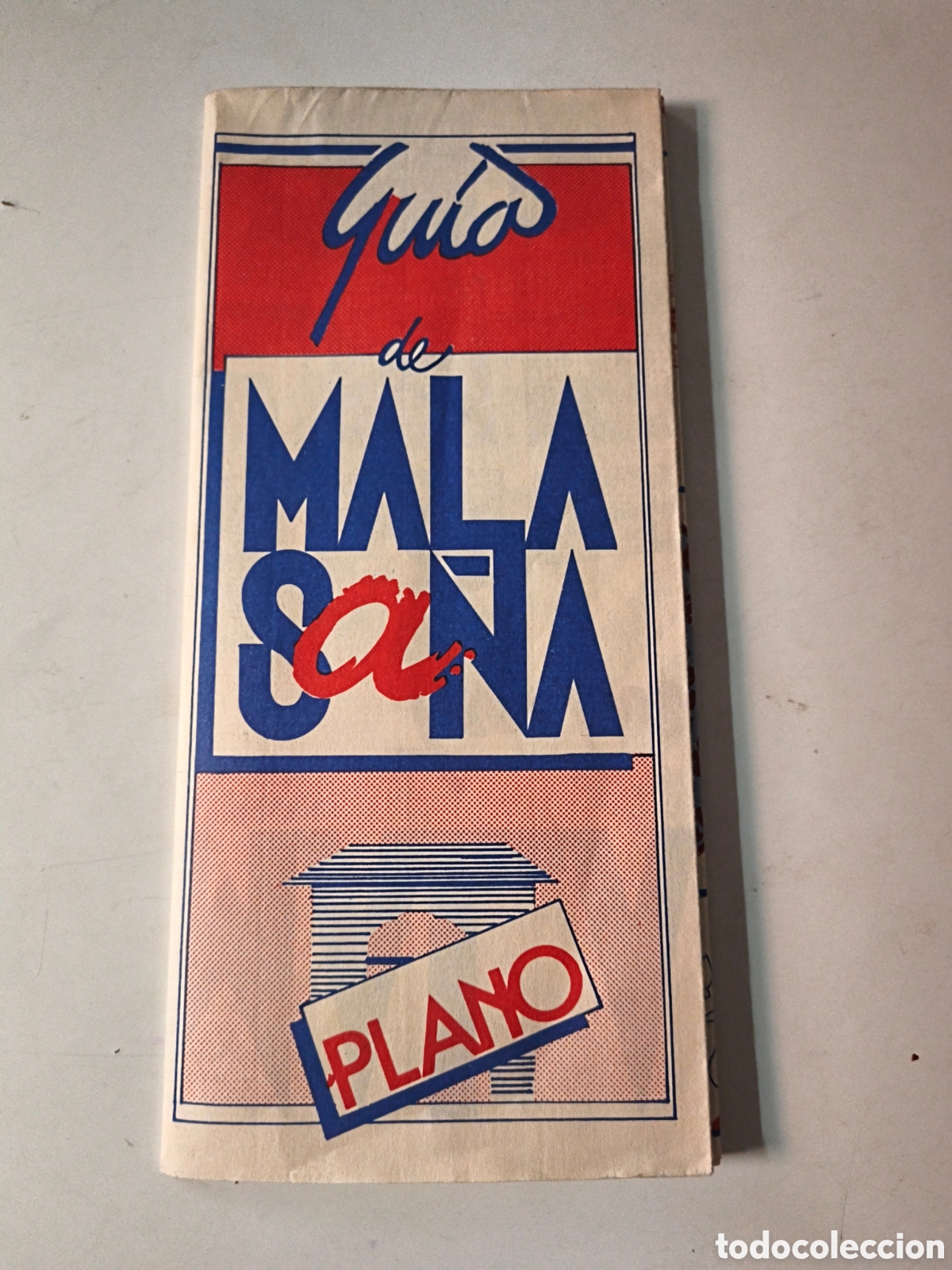 Mappe contemporanee: Mapa de Malasa&ntilde;a. Madrid. A&ntilde;os 80