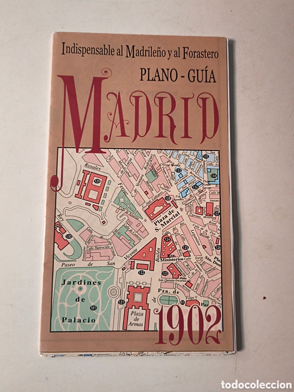 Mappe contemporanee: Reproducci&oacute;n Plano de Madrid 1902