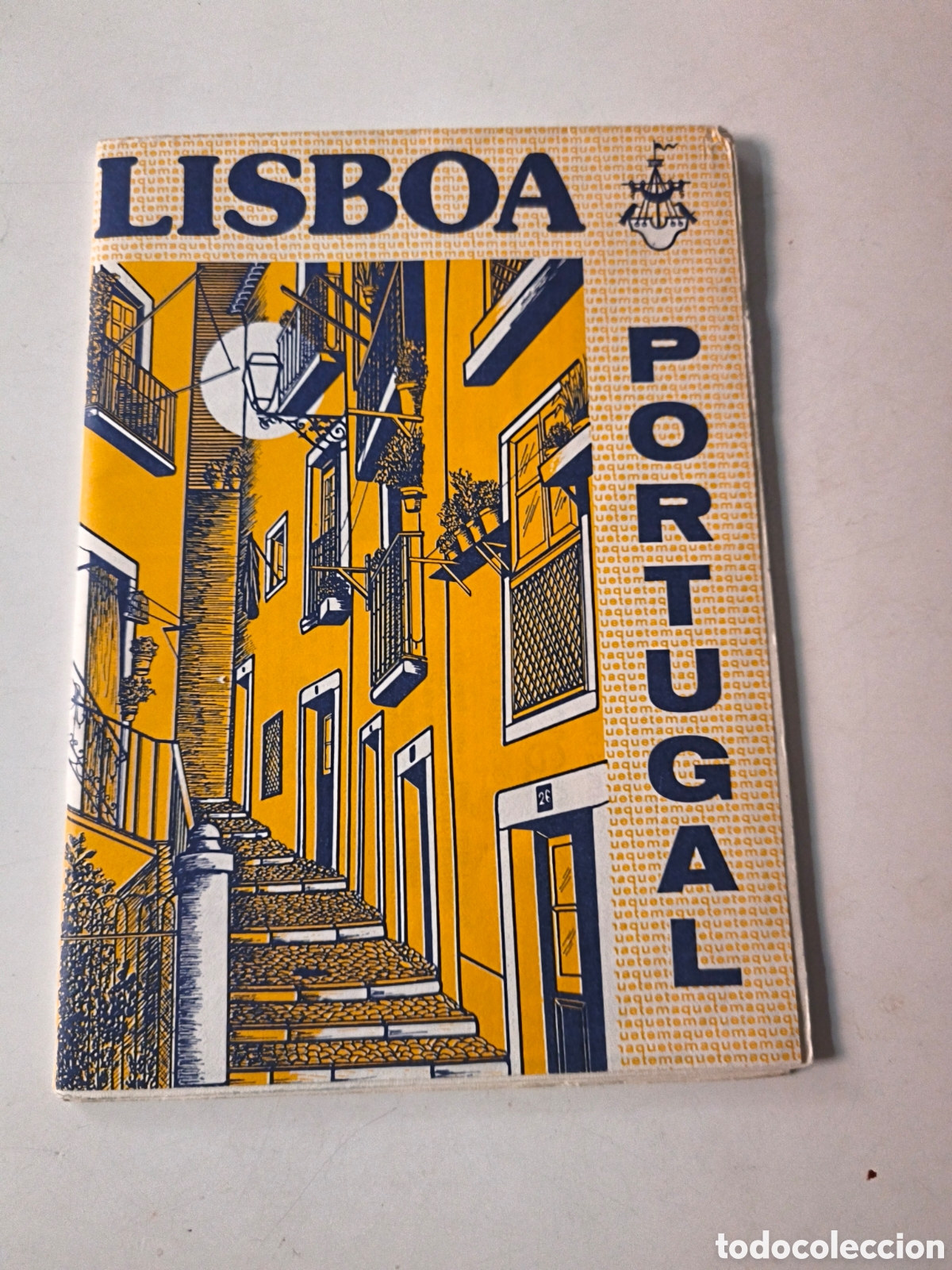 Mappe contemporanee: Mapa plano Lisboa. Portugal